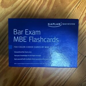Kaplan Bar Review Bar Exam MBE Flashcards : Multistate Study Guide 700 Cards